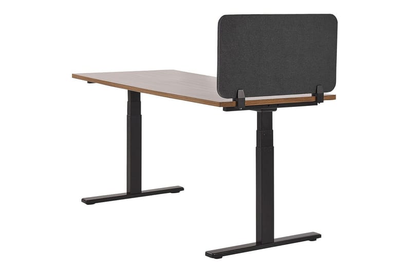 Skiljevägg för skrivbord Wally Mörkgrå, 72x2x40 cm - Mörkgrå, 72x2x40 cm - Inredning & dekor - Dekor & inredningsdetaljer - Rumsavdelare