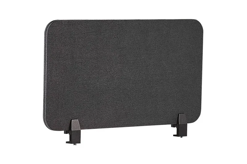 Skiljevägg för skrivbord Wally Mörkgrå, 72x2x40 cm - Mörkgrå, 72x2x40 cm - Inredning & dekor - Dekor & inredningsdetaljer - Rumsavdelare