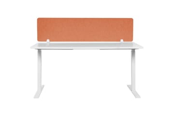Skiljevägg för skrivbord Wally Röd, 130x2x40 cm - Röd, 130x2x40 cm - Inredning & dekor - Dekor & inredningsdetaljer - Rumsavdelare