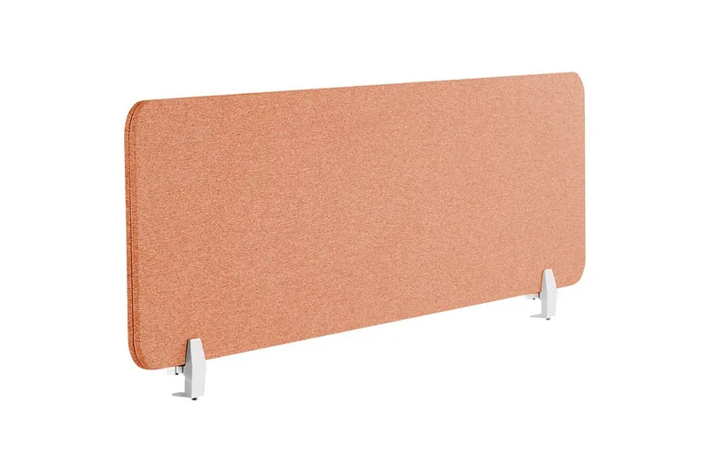 Skiljevägg för skrivbord Wally Röd, 160x2x40 cm - Röd, 160x2x40 cm - Inredning & dekor - Dekor & inredningsdetaljer - Rumsavdelare