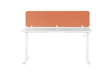 Skiljevägg för skrivbord Wally Röd, 180x2x40 cm - Röd, 180x2x40 cm - Inredning & dekor - Dekor & inredningsdetaljer - Rumsavdelare