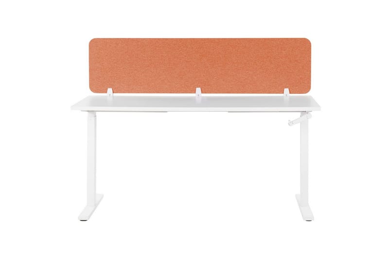 Skiljevägg för skrivbord Wally Röd, 180x2x40 cm - Röd, 180x2x40 cm - Inredning & dekor - Dekor & inredningsdetaljer - Rumsavdelare