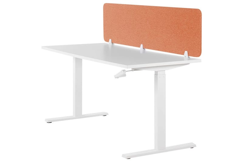 Skiljevägg för skrivbord Wally Röd, 180x2x40 cm - Röd, 180x2x40 cm - Inredning & dekor - Dekor & inredningsdetaljer - Rumsavdelare