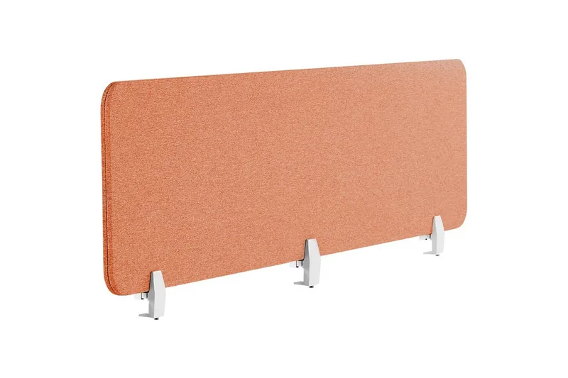 Skiljevägg för skrivbord Wally Röd, 180x2x40 cm - Röd, 180x2x40 cm - Inredning & dekor - Dekor & inredningsdetaljer - Rumsavdelare