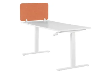 Skiljevägg för skrivbord Wally Röd, 72x2x40 cm - Röd, 72x2x40 cm - Inredning & dekor - Dekor & inredningsdetaljer - Rumsavdelare