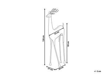 Takala Figur Ren - Keramik/Guld - Inredning & dekor - Dekor & inredningsdetaljer