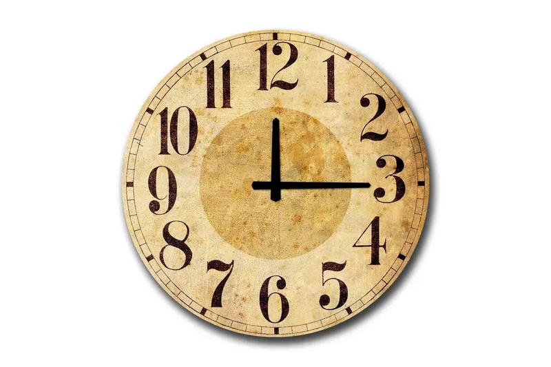 Väggdekor MDF Klocka