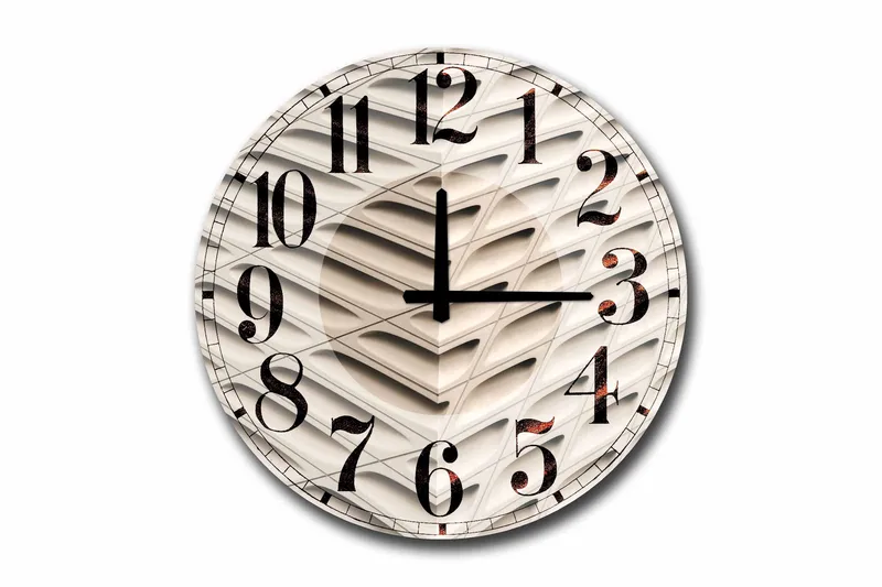 Väggdekor MDF Klocka