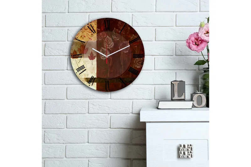 Väggdekor MDF Klocka - Inredning & dekor - Dekor & inredningsdetaljer