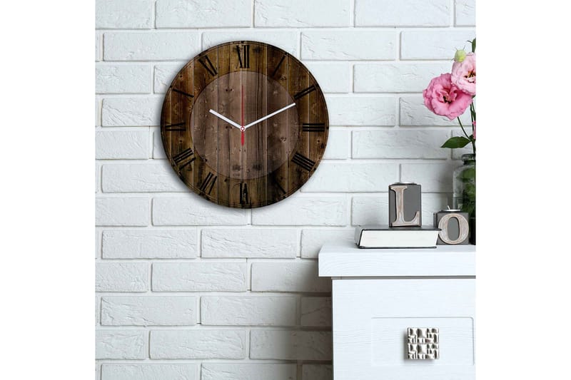 Väggdekor MDF Klocka - Inredning & dekor - Dekor & inredningsdetaljer