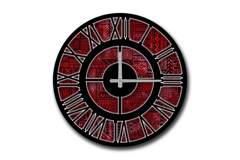 Väggdekor MDF Klocka