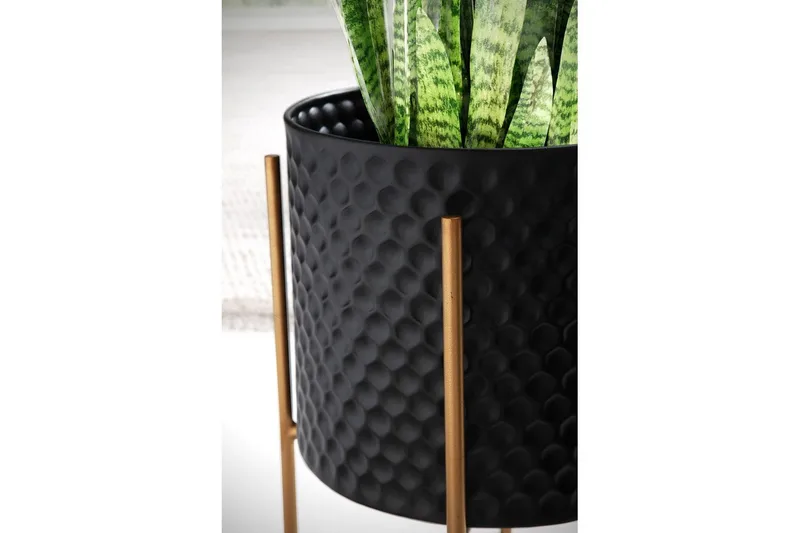 Vas Wohnling Set om 2 Aluminium Blomväxtkruka 3D-Cirkelyta Modern - Inredning & dekor - Dekor & inredningsdetaljer - Kruka & ytterkruka