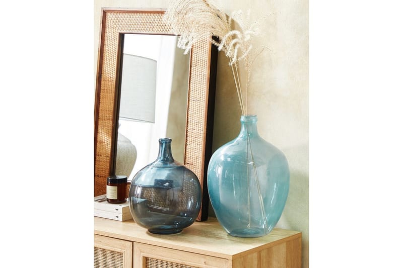Dekorationsvas Roti Ljusblå - Ljusblå - Inredning & dekor - Dekor & inredningsdetaljer - Vaser - Glasvas