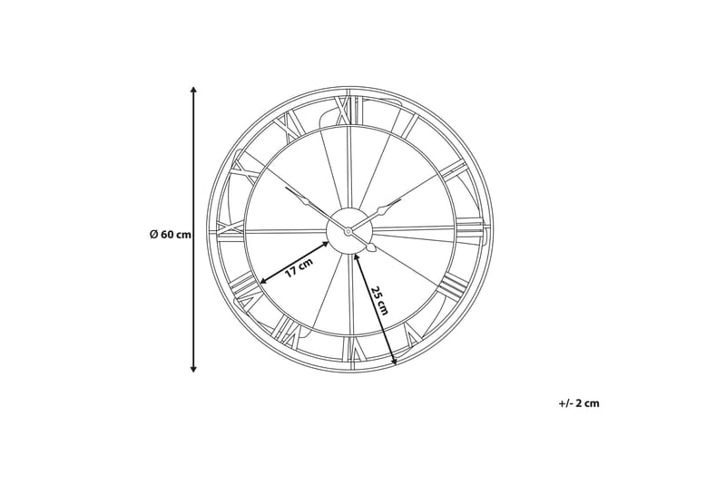 WIKON Väggklocka 60 cm - Inredning & dekor - Dekor & inredningsdetaljer