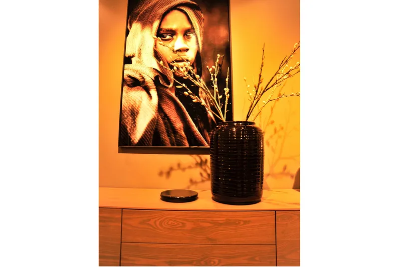 Woodend Kruka 31 cm - Keramik/Svart - Inredning & dekor - Trädgårdsdekoration - Utomhuskrukor - Blomkrukor