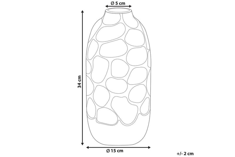 Dekorationsvas Cenabum 15x15x34 cm - 15x15x34 cm - Inredning & dekor - Dekor & inredningsdetaljer