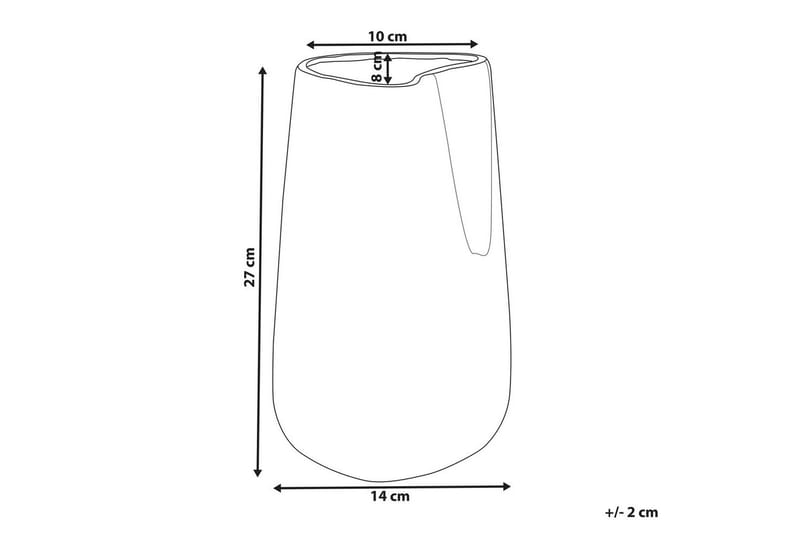 Dekorationsvas Cirta 14x14x27 cm - 14x14x27 cm - Inredning & dekor - Dekor & inredningsdetaljer