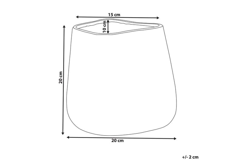 Dekorationsvas Cirta 20x20x20 cm - 20x20x20 cm - Inredning & dekor - Dekor & inredningsdetaljer