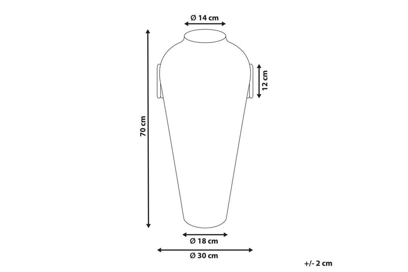 Dekorationsvas Elatia 30x30x70 cm - 30x30x70 cm - Inredning & dekor - Dekor & inredningsdetaljer