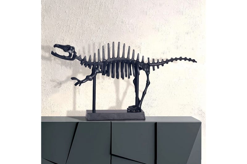 Dekorativ figur Wohnling Dekorativ T-Rex Aluminium Modern - Inredning & dekor - Dekor & inredningsdetaljer