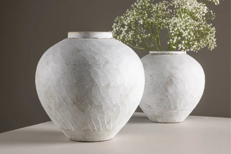 Globe Vas - Beige - Inredning & dekor - Dekor & inredningsdetaljer