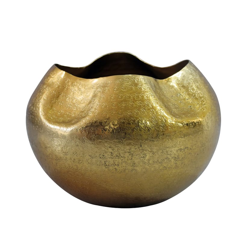 Harvik Bordsvas 30 cm i aluminium - Guld - Inredning & dekor - Dekor & inredningsdetaljer