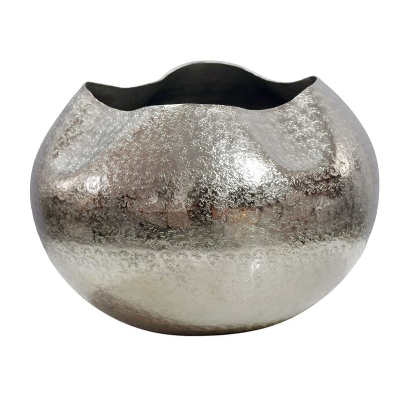 Harvik Bordsvas 30 cm i aluminium - Silver - Inredning & dekor - Dekor & inredningsdetaljer