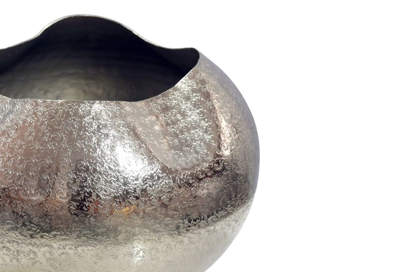 Harvik Bordsvas 30 cm i aluminium - Silver - Inredning & dekor - Dekor & inredningsdetaljer