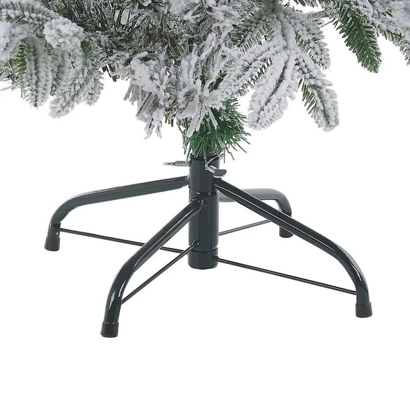 Bassie Liten Snöig Plastgran 120 cm - Vit|Grön - Inredning & dekor - Julpynt & helgdekoration - Julpynt & juldekoration - Plastgran
