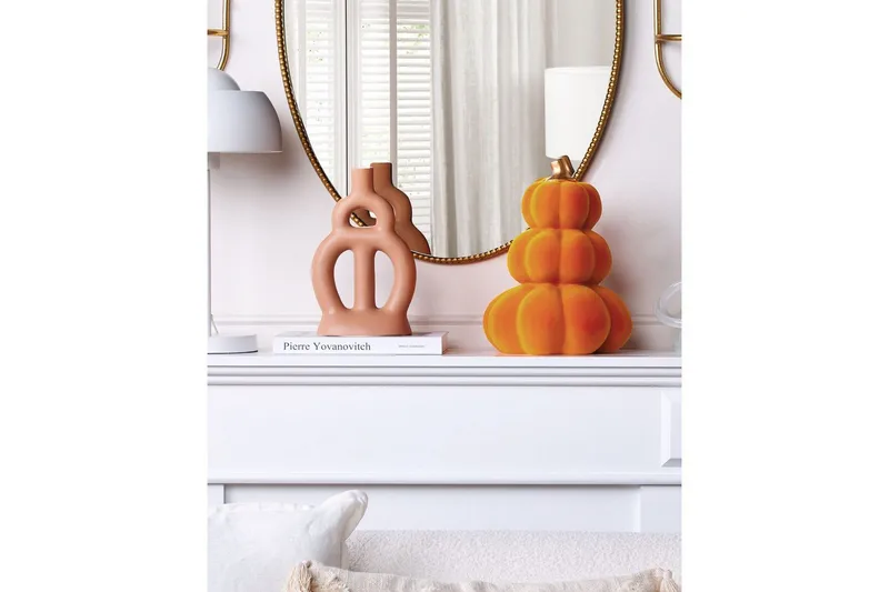 Prydnadsfigur Kalamata - Inredning & dekor - Julpynt & helgdekoration - Halloweenpynt & halloweendekoration - Dekorativ halloweenpumpa