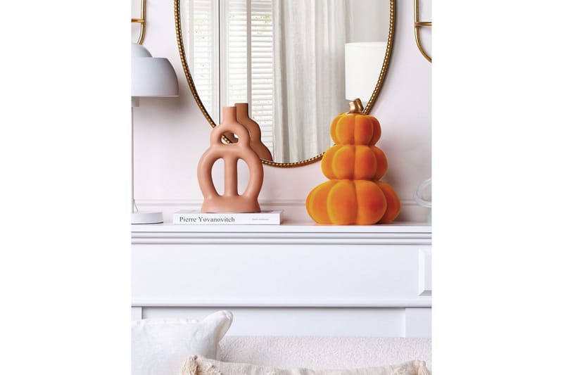 Prydnadsfigur Kalamata - Inredning & dekor - Julpynt & helgdekoration - Halloweenpynt & halloweendekoration - Dekorativ halloweenpumpa