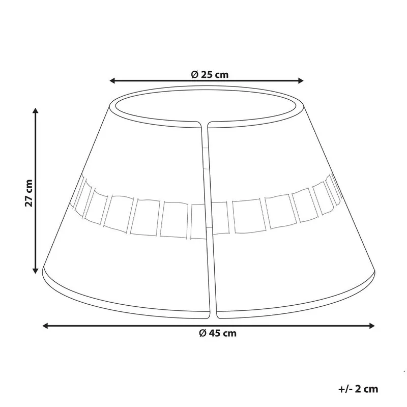 Julgranskrage Marche - 45x45x27 cm - Inredning & dekor - Julpynt & helgdekoration - Julpynt & juldekoration - Julgransfot