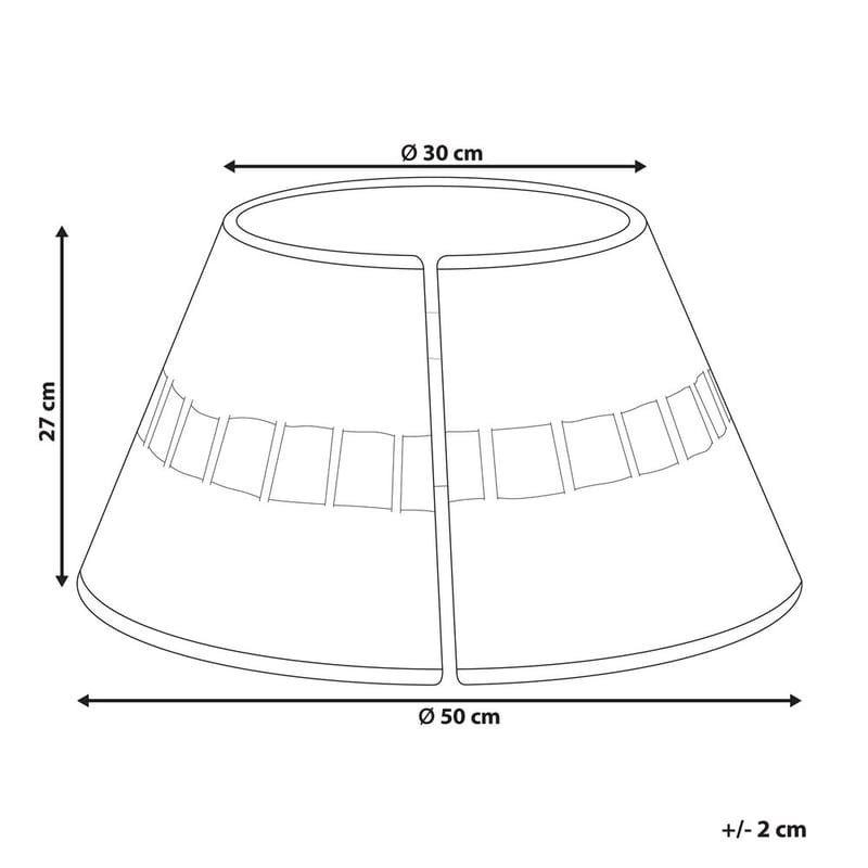 Julgranskrage Marche - 50x50x27 cm - Inredning & dekor - Julpynt & helgdekoration - Julpynt & juldekoration - Julgransfot
