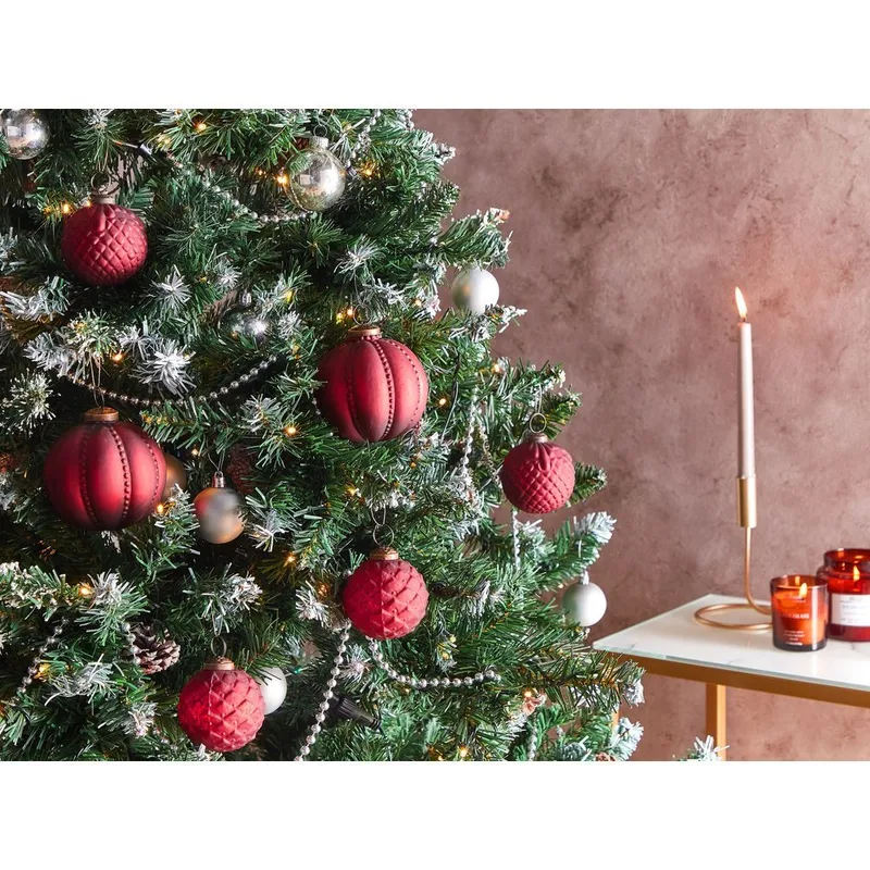 Julgranskula Argentin Set med 6 - Röd - Inredning & dekor - Julpynt & helgdekoration - Julpynt & juldekoration - Julgranspynt