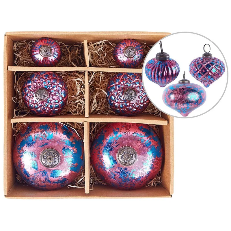 Julgranskula Astrale Set med 6