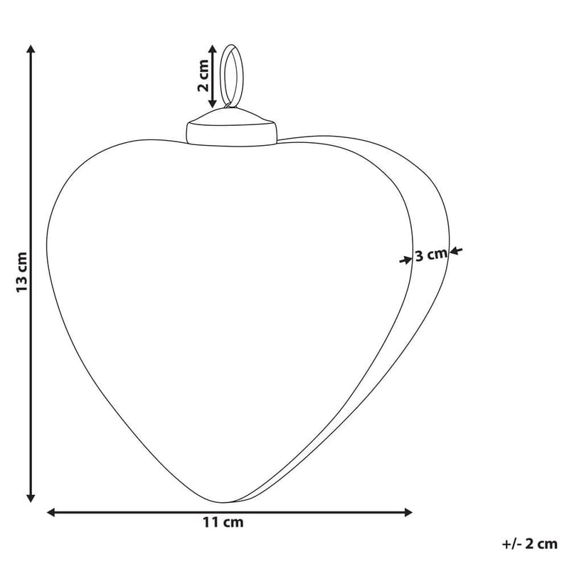 Julgranskula Feriable Set med 4 - Röd, Guld - Inredning & dekor - Julpynt & helgdekoration - Julpynt & juldekoration - Julgranspynt
