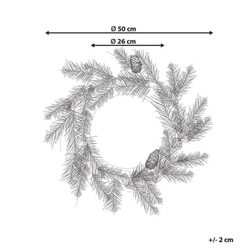 Julkrans Whitehorn - Inredning & dekor - Julpynt & helgdekoration - Julpynt & juldekoration - Julkrans