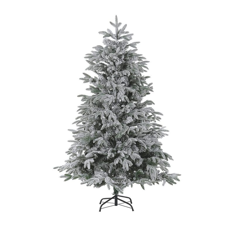 Bassie Snöig Plastgran 180 cm - Vit|Grön - Inredning & dekor - Julpynt & helgdekoration - Julpynt & juldekoration - Plastgran