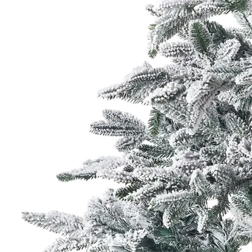 Bassie Snöig Plastgran 240 cm - Vit|Grön - Inredning & dekor - Julpynt & helgdekoration - Julpynt & juldekoration - Plastgran