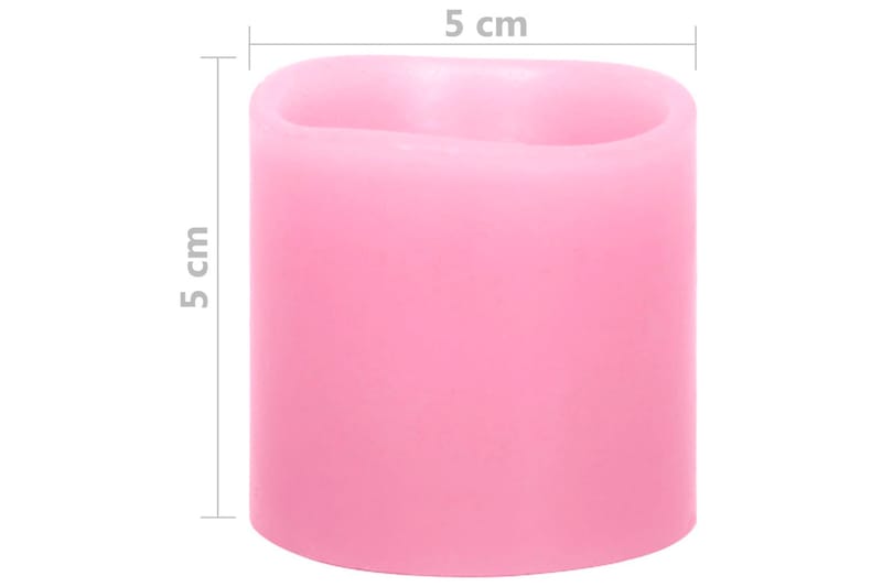 Elektriska LED-ljus med timer och fjärrkontroll 24 st varmvi - Rosa - Inredning & dekor - Julpynt & helgdekoration - Julpynt & juldekoration