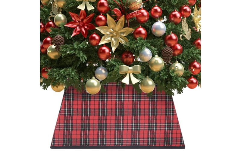 Julgranskrage röd och svart 48x48x25 cm - Röd - Inredning & dekor - Julpynt & helgdekoration - Julpynt & juldekoration - Julgransfot
