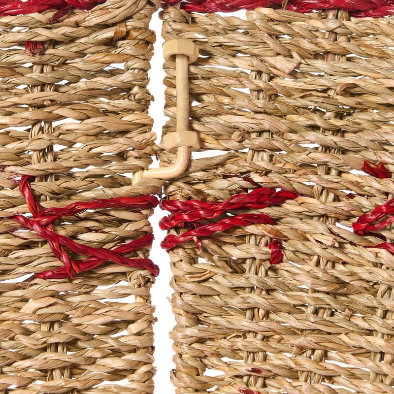 Julgranskrage Hiver - Naturlig, Röd 51x51x24 cm - Inredning & dekor - Julpynt & helgdekoration - Julpynt & juldekoration - Julgransfot