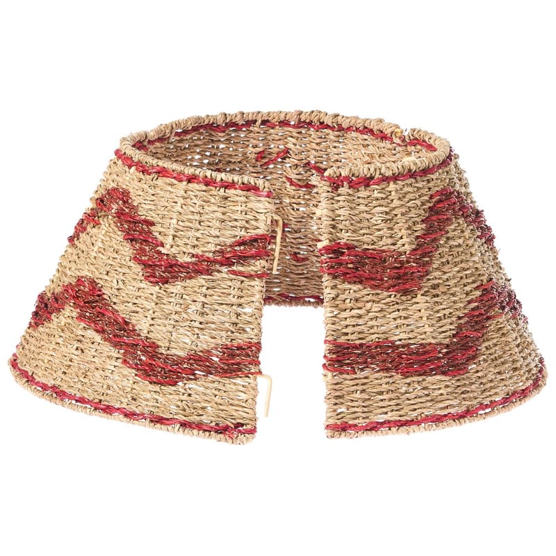 Julgranskrage Hiver - Naturlig, Röd 51x51x24 cm - Inredning & dekor - Julpynt & helgdekoration - Julpynt & juldekoration - Julgransfot