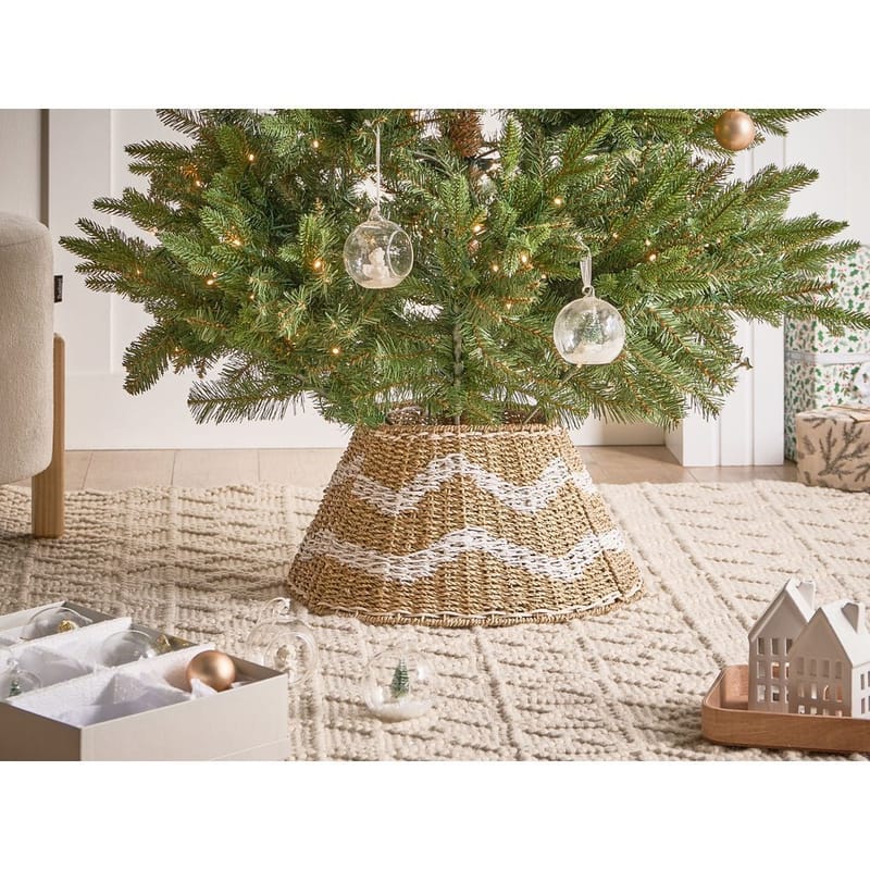 Julgranskrage Hiver - Naturlig, Vit 43x43x24 cm - Inredning & dekor - Julpynt & helgdekoration - Julpynt & juldekoration - Julgransfot