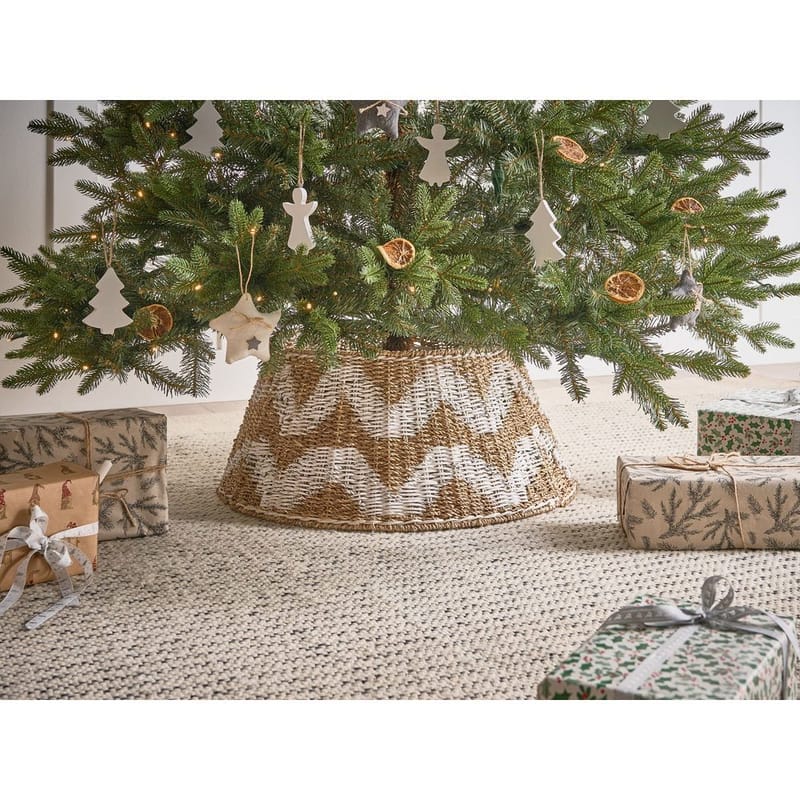 Julgranskrage Hiver - Naturlig, Vit 60x60x29 cm - Inredning & dekor - Julpynt & helgdekoration - Julpynt & juldekoration - Julgransfot