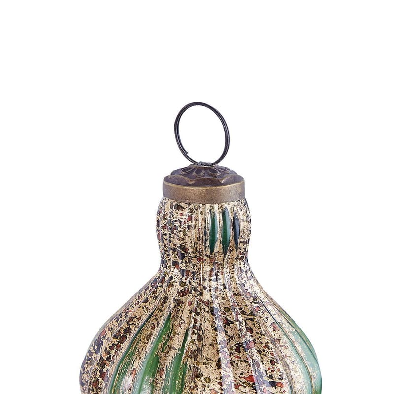 Julgranskula Brillant Set med 8 - Guld, Grön - Inredning & dekor - Julpynt & helgdekoration - Julpynt & juldekoration - Julgranspynt