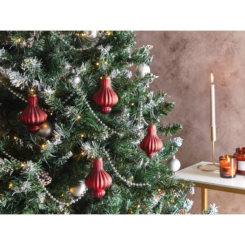 Julgranskula Brillant Set med 8 - Röd - Inredning & dekor - Julpynt & helgdekoration - Julpynt & juldekoration - Julgranspynt