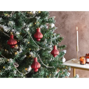 Julgranskula Brillant Set med 8 - Röd - Inredning & dekor - Julpynt & helgdekoration - Julpynt & juldekoration - Julgranspynt