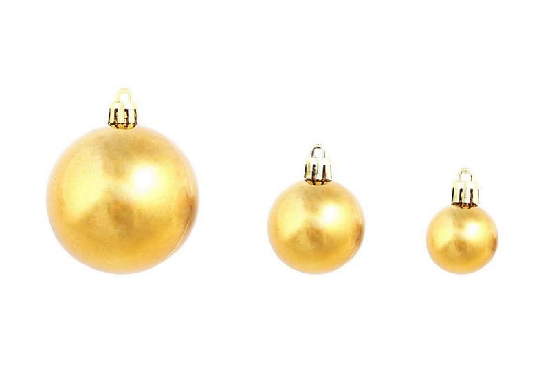 Julgranskulor 100 delar set 3/4/6 cm brun/brons/guld - Inredning & dekor - Julpynt & helgdekoration - Julpynt & juldekoration - Julgranspynt