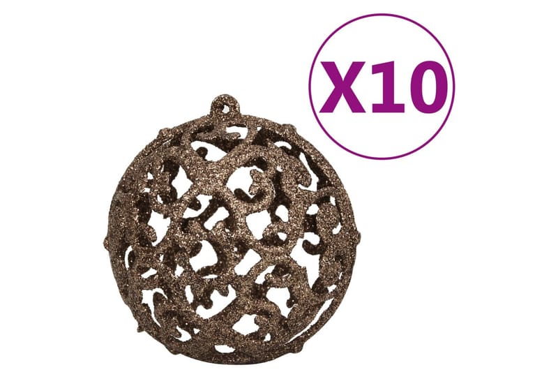 Julgranskulor 120 st med spira och 300 LED roséguld - Inredning & dekor - Julpynt & helgdekoration - Julpynt & juldekoration - Julgranspynt